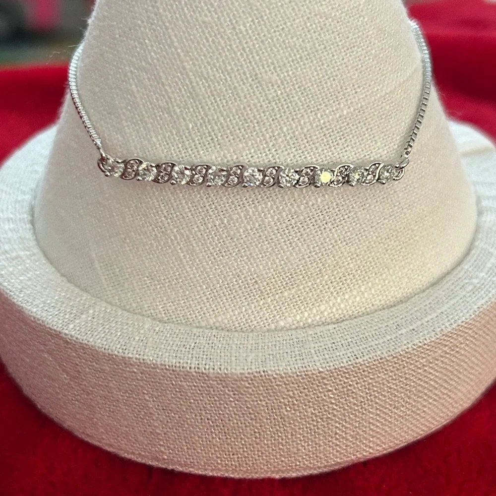 Luxury Light green Moissanite adjustable tennis Bracelet